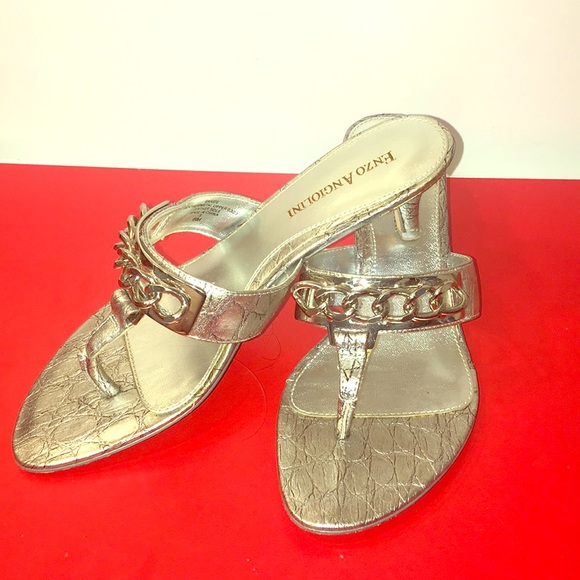 Enzo Angiolini Heels Size 6 Like New - Picture 3 of 4